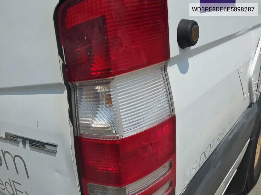 2014 Mercedes-Benz Sprinter 2500 High Roof VIN: WD3PE8DE6E5898287 Lot: 42610444