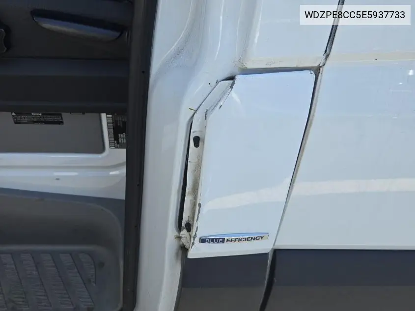 2014 Mercedes-Benz Sprinter 2500 High Roof VIN: WDZPE8CC5E5937733 Lot: 42615695
