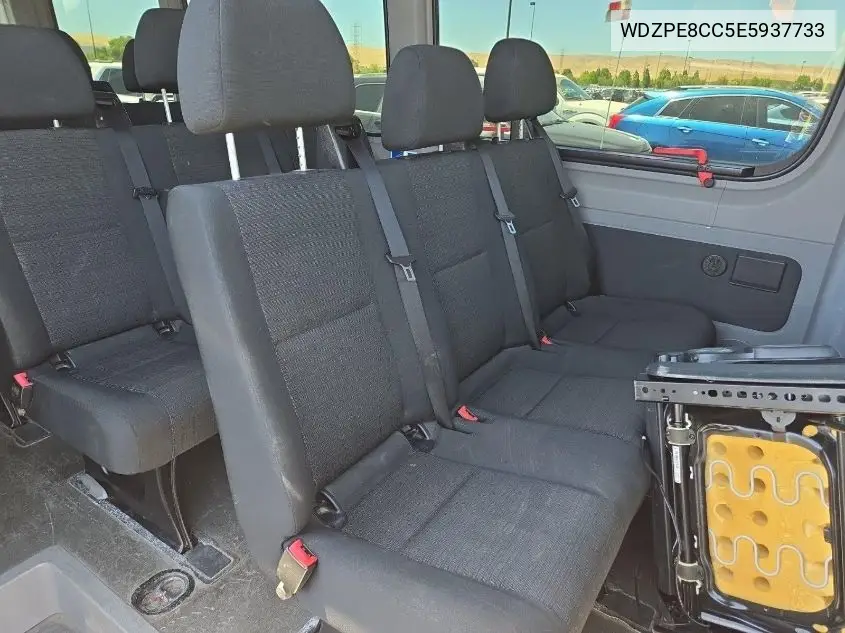2014 Mercedes-Benz Sprinter 2500 High Roof VIN: WDZPE8CC5E5937733 Lot: 42615695