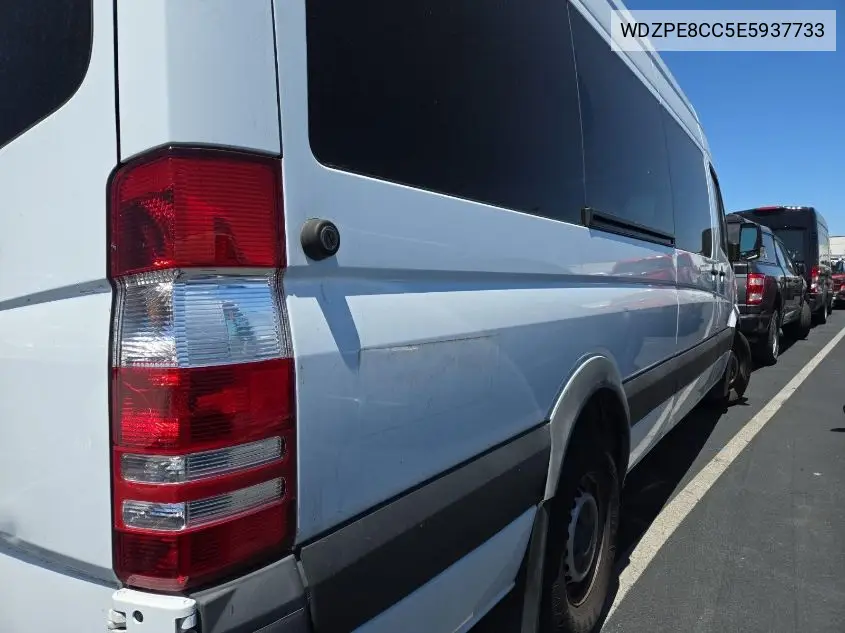 2014 Mercedes-Benz Sprinter 2500 High Roof VIN: WDZPE8CC5E5937733 Lot: 42615695