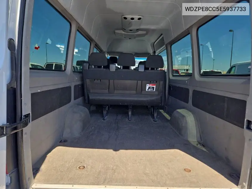 2014 Mercedes-Benz Sprinter 2500 High Roof VIN: WDZPE8CC5E5937733 Lot: 42615695