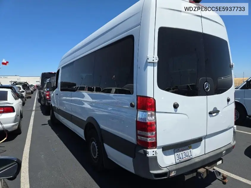 2014 Mercedes-Benz Sprinter 2500 High Roof VIN: WDZPE8CC5E5937733 Lot: 42615695