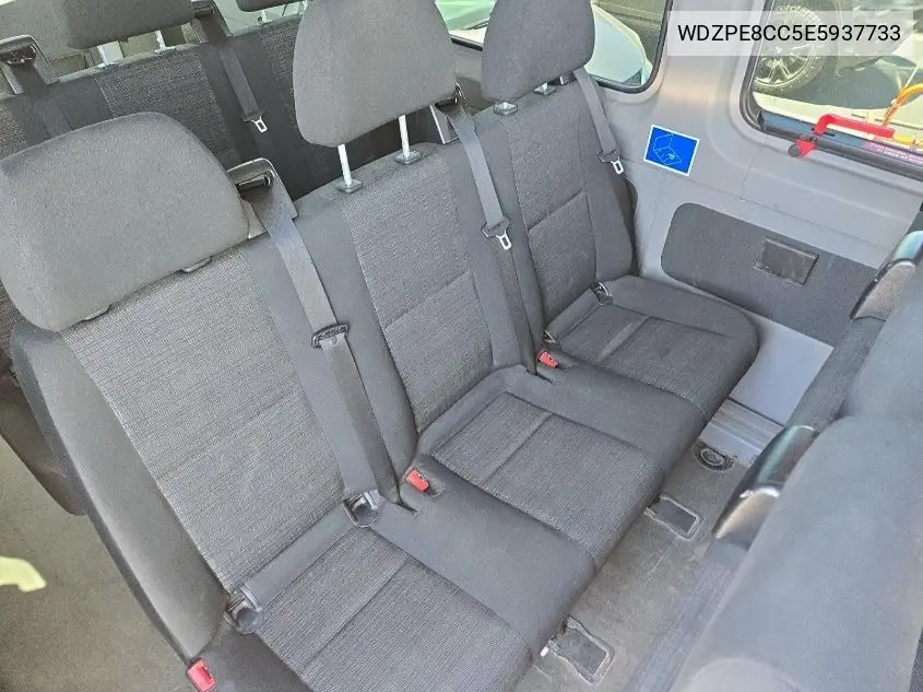 2014 Mercedes-Benz Sprinter 2500 High Roof VIN: WDZPE8CC5E5937733 Lot: 42615695