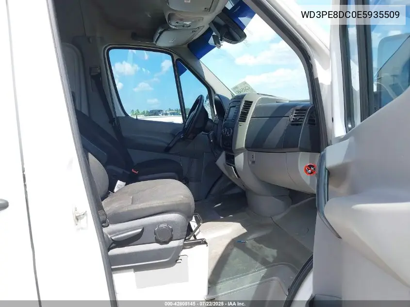 2014 Mercedes-Benz Sprinter 2500 High Roof VIN: WD3PE8DC0E5935509 Lot: 42805145