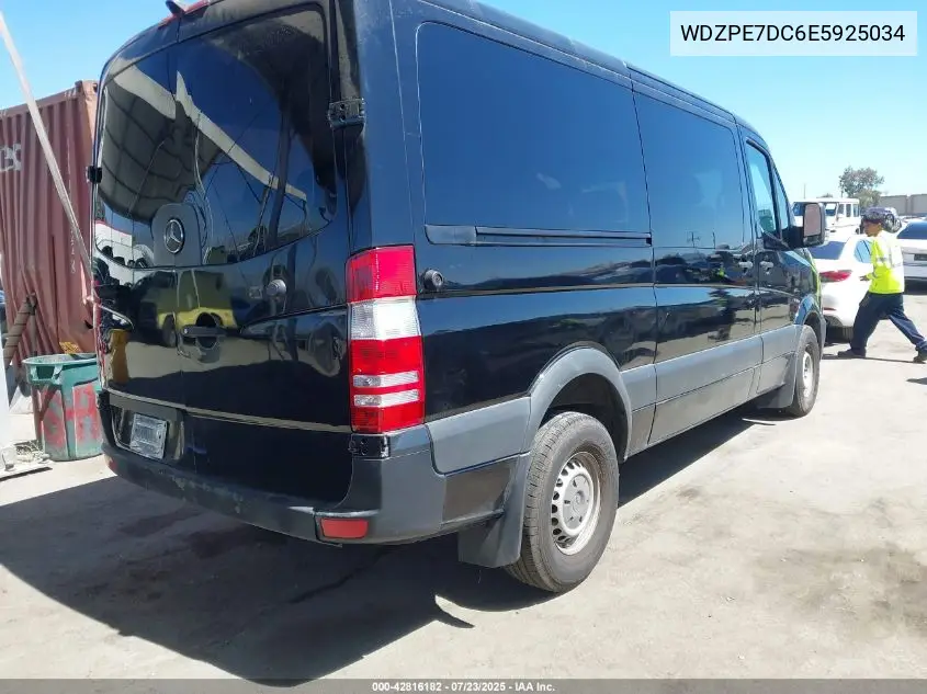 2014 Mercedes-Benz Sprinter 2500 Normal Roof VIN: WDZPE7DC6E5925034 Lot: 42816182