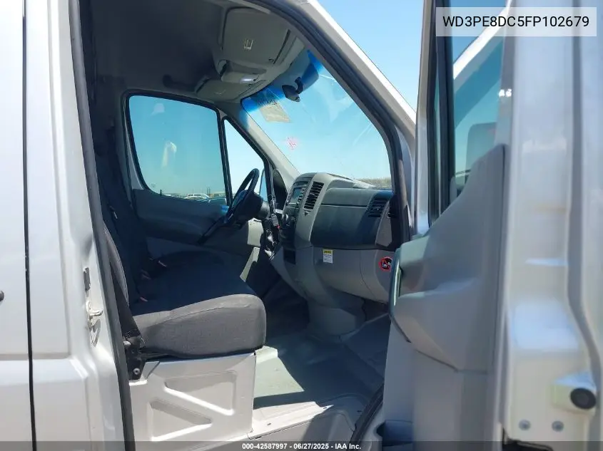 2015 Mercedes-Benz Sprinter 2500 High Roof VIN: WD3PE8DC5FP102679 Lot: 42587997
