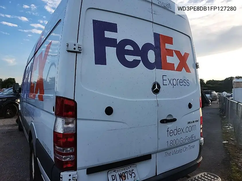 2015 Mercedes-Benz Sprinter 2500 VIN: WD3PE8DB1FP127280 Lot: 42621054