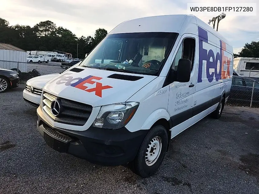2015 Mercedes-Benz Sprinter 2500 VIN: WD3PE8DB1FP127280 Lot: 42621054