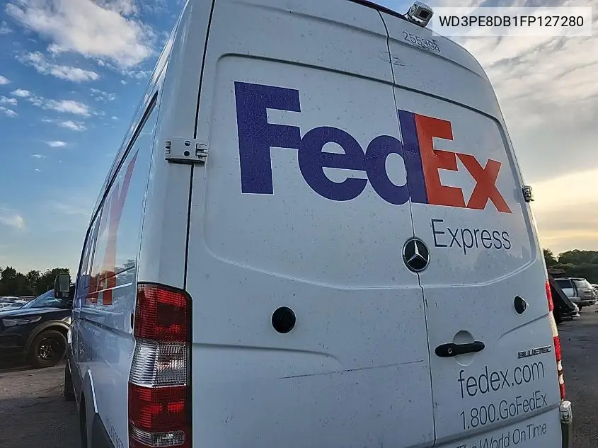 2015 Mercedes-Benz Sprinter 2500 VIN: WD3PE8DB1FP127280 Lot: 42621054