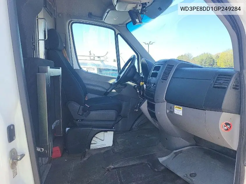 2016 Mercedes-Benz Sprinter 2500 VIN: WD3PE8DD1GP249284 Lot: 42251717