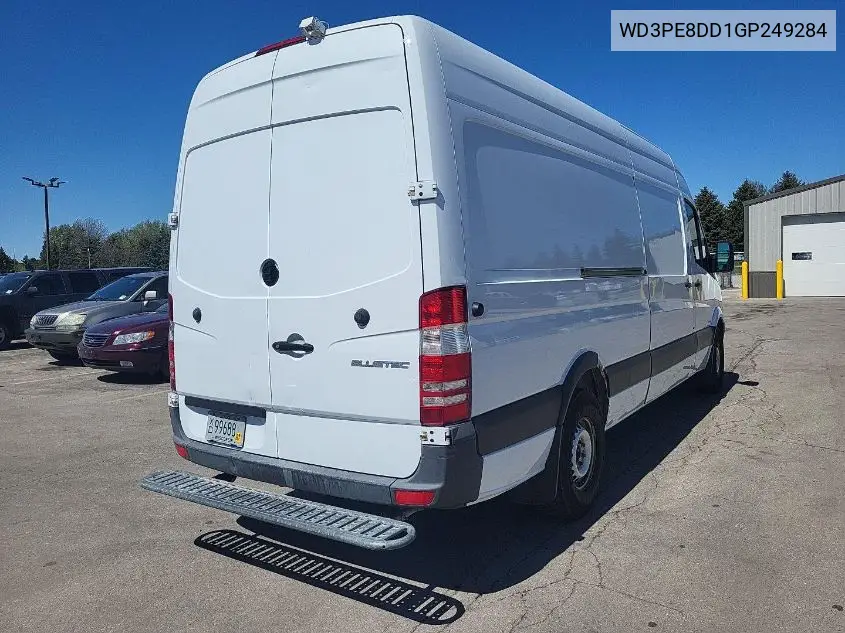 2016 Mercedes-Benz Sprinter 2500 VIN: WD3PE8DD1GP249284 Lot: 42251717