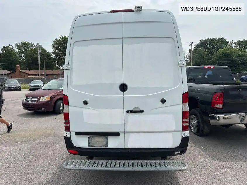 2016 Mercedes-Benz Sprinter 2500 High Roof/High Roof VIN: WD3PE8DD1GP245588 Lot: 42802222