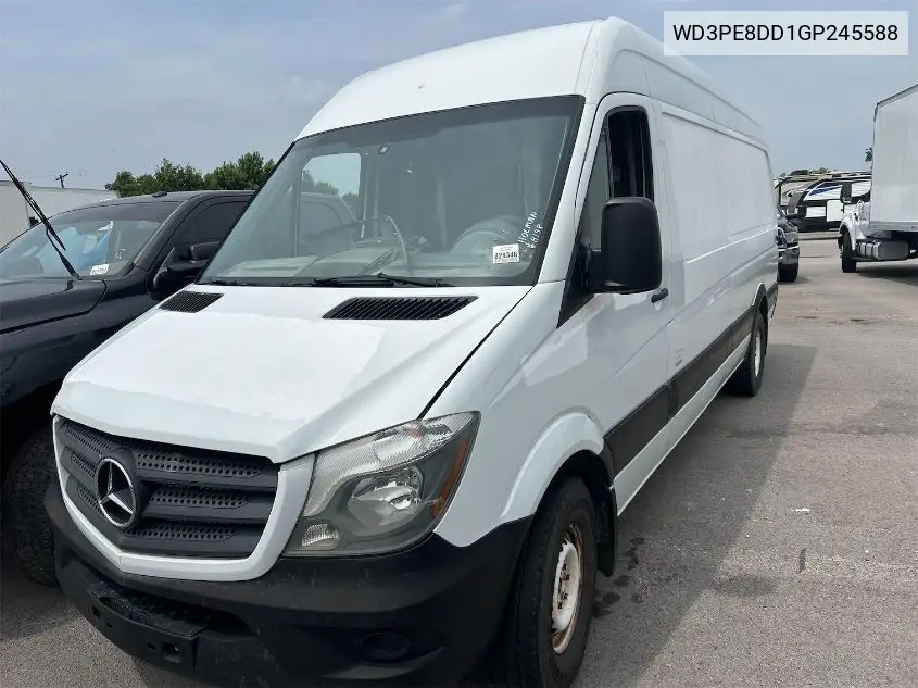 2016 Mercedes-Benz Sprinter 2500 High Roof/High Roof VIN: WD3PE8DD1GP245588 Lot: 42802222