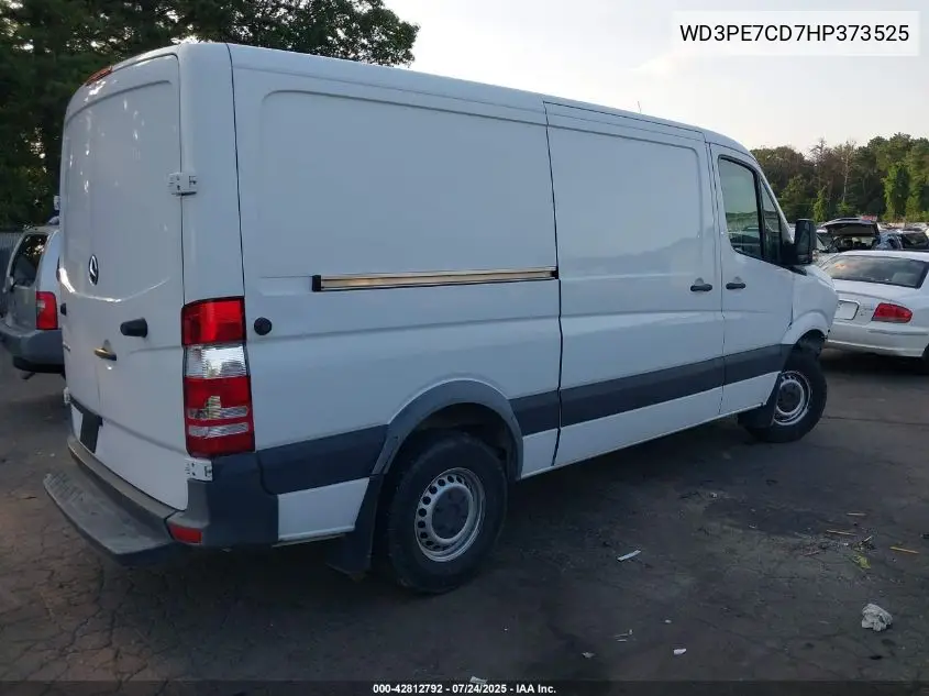 2017 Mercedes-Benz Sprinter 2500 Standard Roof V6 VIN: WD3PE7CD7HP373525 Lot: 42812792