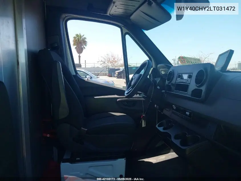 2020 Mercedes-Benz Sprinter 2500 High Roof I4 VIN: W1Y40CHY2LT031472 Lot: 42185173