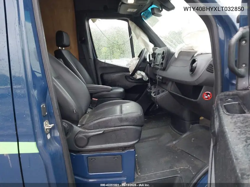 2020 Mercedes-Benz Sprinter 2500 Standard Roof I4 VIN: W1Y40BHYXLT032850 Lot: 42251801