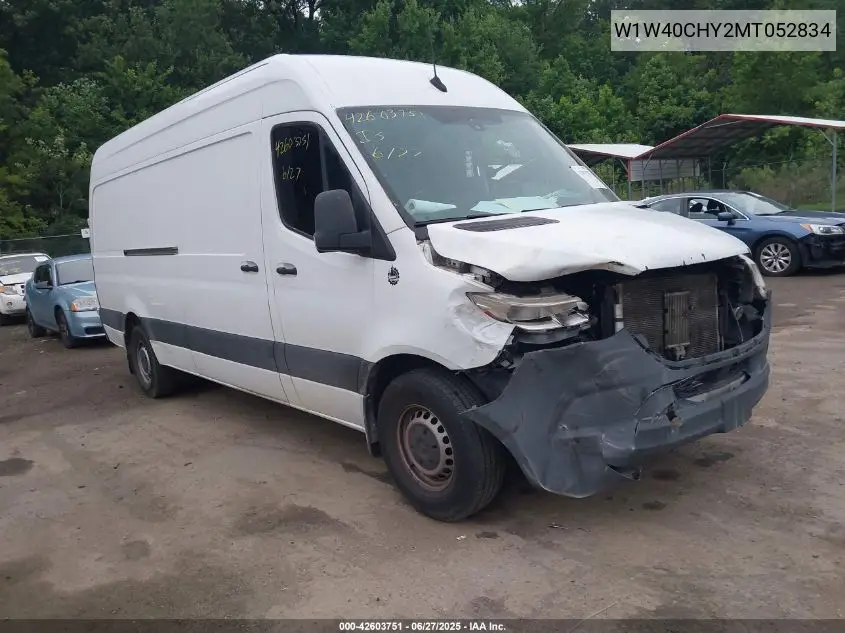 2021 Mercedes-Benz Sprinter 2500 High Roof I4 VIN: W1W40CHY2MT052834 Lot: 42603751