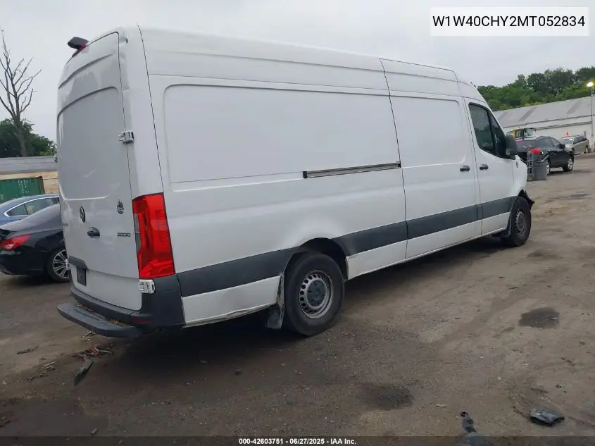 2021 Mercedes-Benz Sprinter 2500 High Roof I4 VIN: W1W40CHY2MT052834 Lot: 42603751