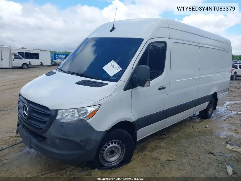 2022 Mercedes-Benz Sprinter 3500Xd High Roof V6 VIN: W1Y8ED3Y4NT083379 Lot: 42202777