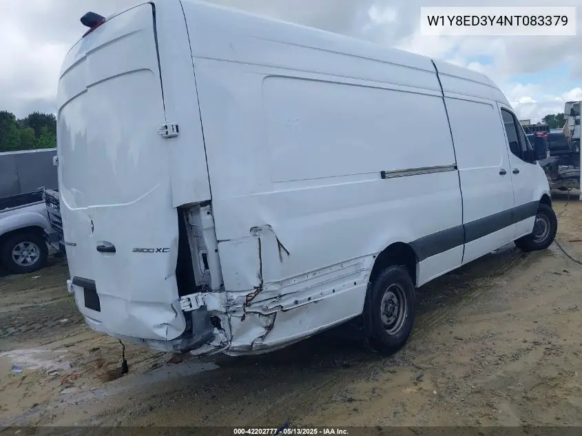 2022 Mercedes-Benz Sprinter 3500Xd High Roof V6 VIN: W1Y8ED3Y4NT083379 Lot: 42202777