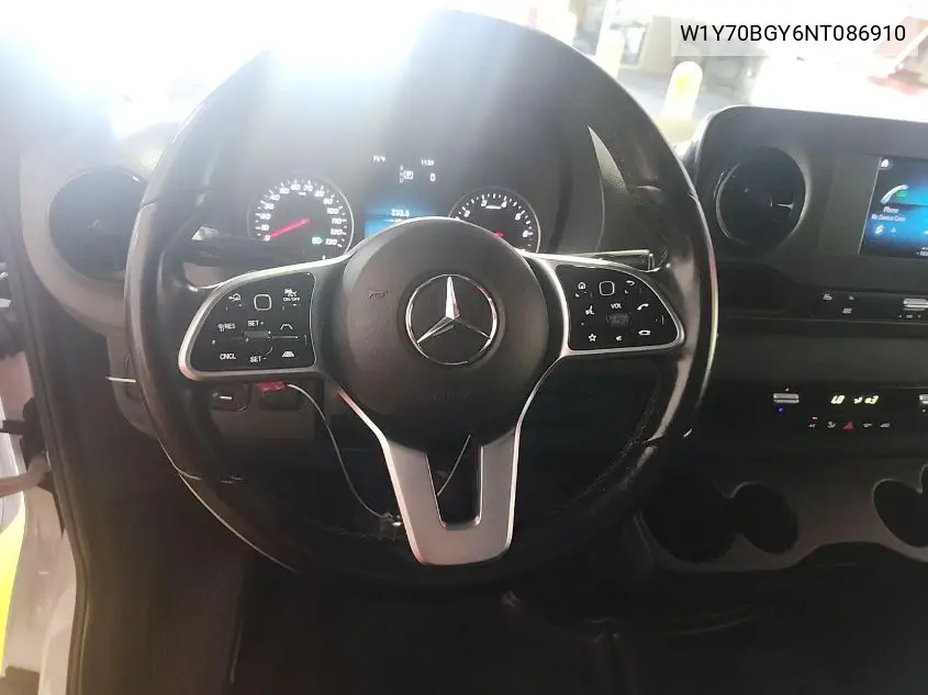 2022 Mercedes-Benz Sprinter 1500 VIN: W1Y70BGY6NT086910 Lot: 42613119
