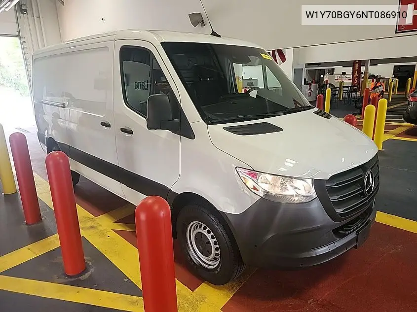 2022 Mercedes-Benz Sprinter 1500 VIN: W1Y70BGY6NT086910 Lot: 42613119