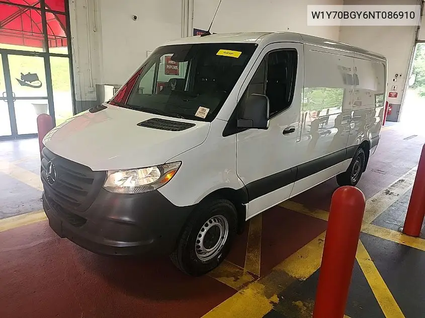 2022 Mercedes-Benz Sprinter 1500 VIN: W1Y70BGY6NT086910 Lot: 42613119