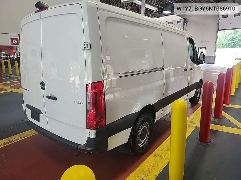2022 Mercedes-Benz Sprinter 1500 VIN: W1Y70BGY6NT086910 Lot: 42613119