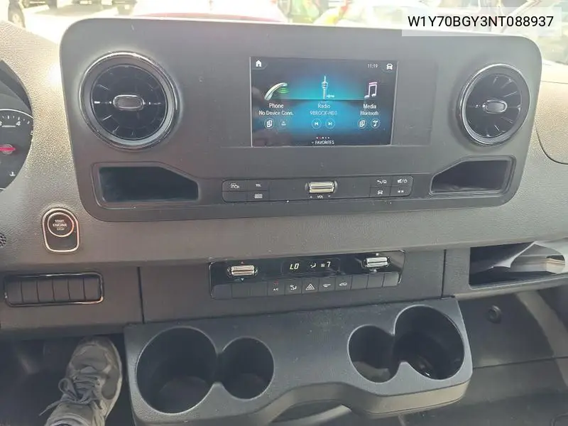 2022 Mercedes-Benz Sprinter 1500 VIN: W1Y70BGY3NT088937 Lot: 42633645