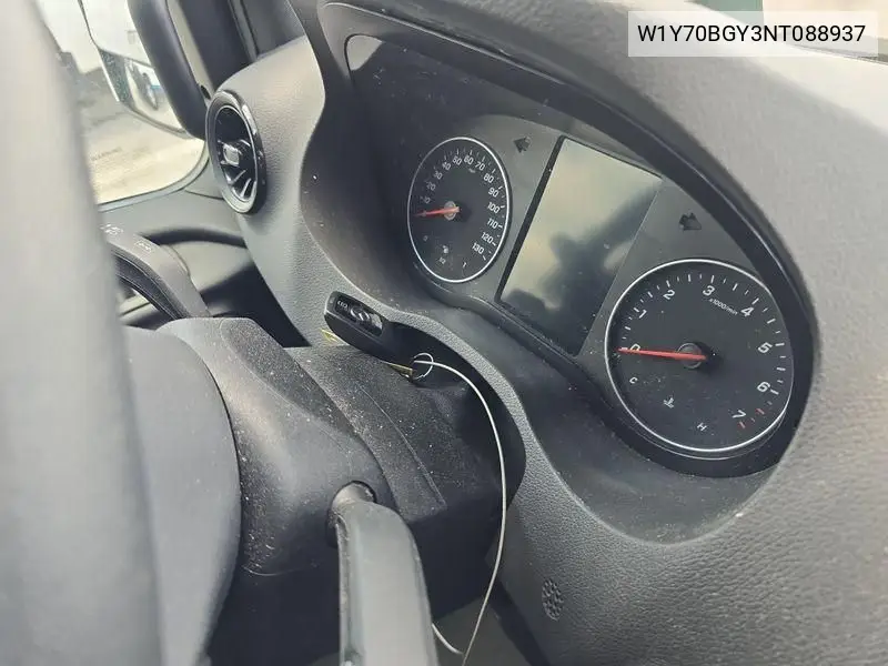 2022 Mercedes-Benz Sprinter 1500 VIN: W1Y70BGY3NT088937 Lot: 42633645
