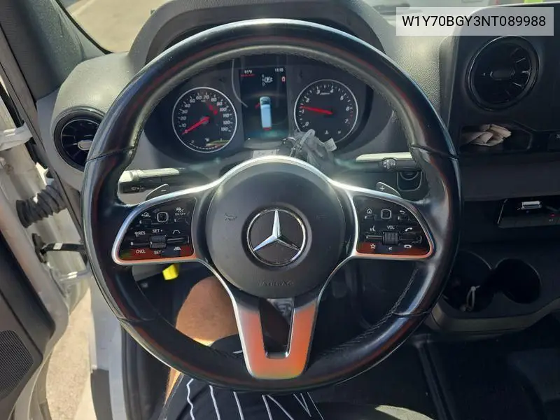 2022 Mercedes-Benz Sprinter 1500 VIN: W1Y70BGY3NT089988 Lot: 42633648