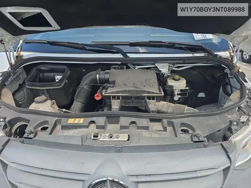 2022 Mercedes-Benz Sprinter 1500 VIN: W1Y70BGY3NT089988 Lot: 42633648
