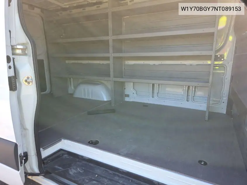 2022 Mercedes-Benz Sprinter 1500 VIN: W1Y70BGY7NT089153 Lot: 42642835