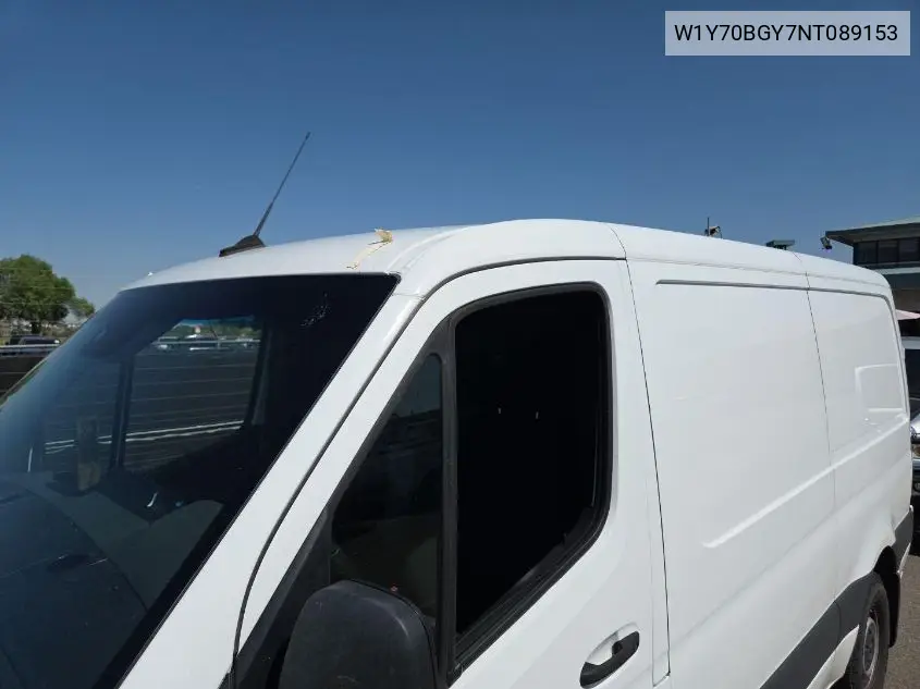 2022 Mercedes-Benz Sprinter 1500 VIN: W1Y70BGY7NT089153 Lot: 42642835