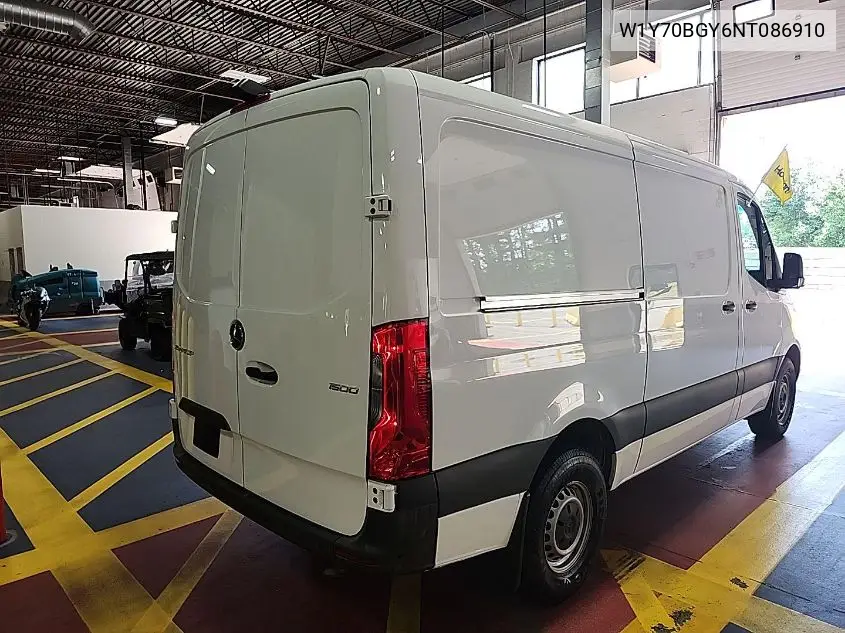 w1y70bgy6nt086910 W1Y70BGY6NT086910 2022 Mercedes-Benz Sprinter 1500 Standard Roof I4