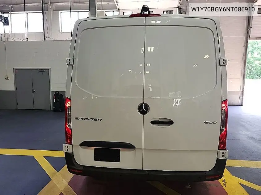 w1y70bgy6nt086910 W1Y70BGY6NT086910 2022 Mercedes-Benz Sprinter 1500 Standard Roof I4