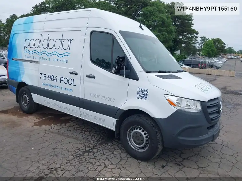 2023 Mercedes-Benz Sprinter 2500 Standard Roof 4-Cyl Diesel Ho VIN: W1Y4NBHY9PT155160 Lot: 42562893