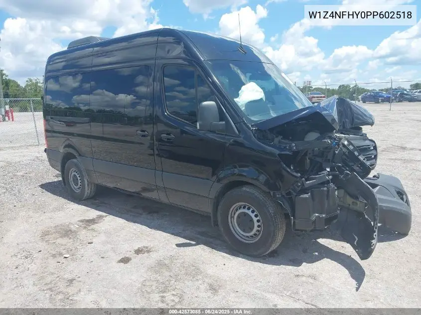 2023 Mercedes-Benz Sprinter 2500 VIN: W1Z4NFHY0PP602518 Lot: 42573085