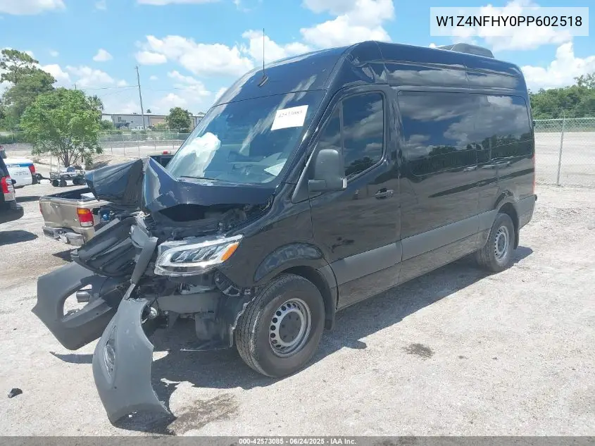 2023 Mercedes-Benz Sprinter 2500 VIN: W1Z4NFHY0PP602518 Lot: 42573085