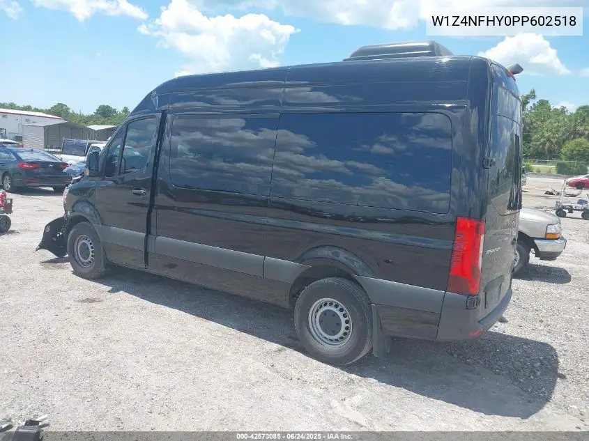 2023 Mercedes-Benz Sprinter 2500 VIN: W1Z4NFHY0PP602518 Lot: 42573085
