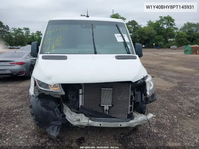2023 Mercedes-Benz Sprinter 2500 Standard Roof 4-Cyl Gas VIN: W1Y40BHY8PT145931 Lot: 42581485