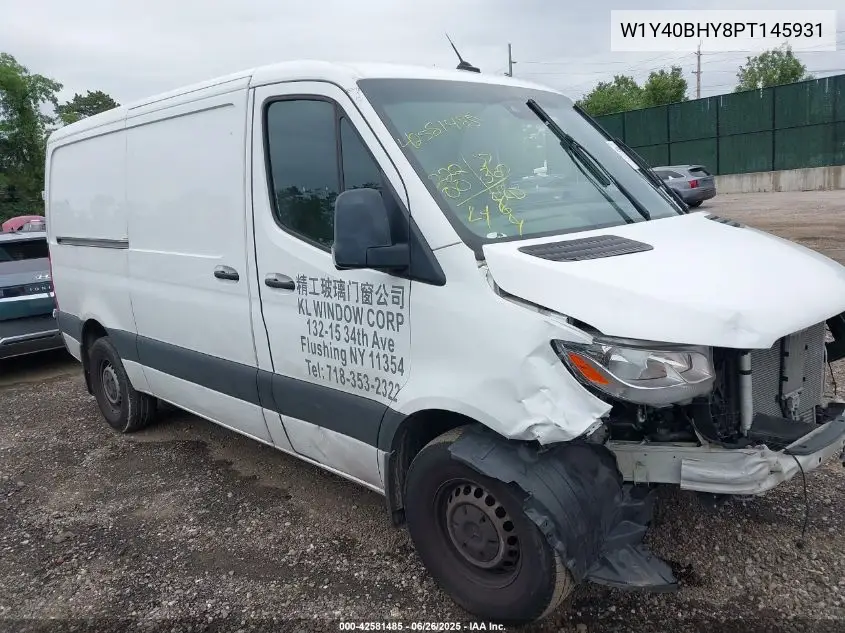 2023 Mercedes-Benz Sprinter 2500 Standard Roof 4-Cyl Gas VIN: W1Y40BHY8PT145931 Lot: 42581485