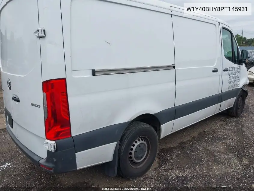2023 Mercedes-Benz Sprinter 2500 Standard Roof 4-Cyl Gas VIN: W1Y40BHY8PT145931 Lot: 42581485