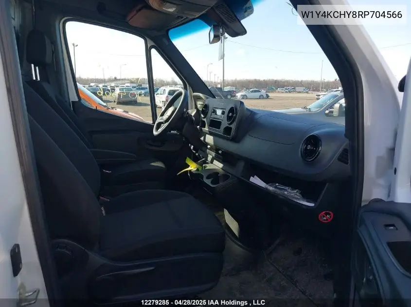 2024 Mercedes-Benz Sprinter 2500 VIN: W1Y4KCHY8RP704566 Lot: 12279285