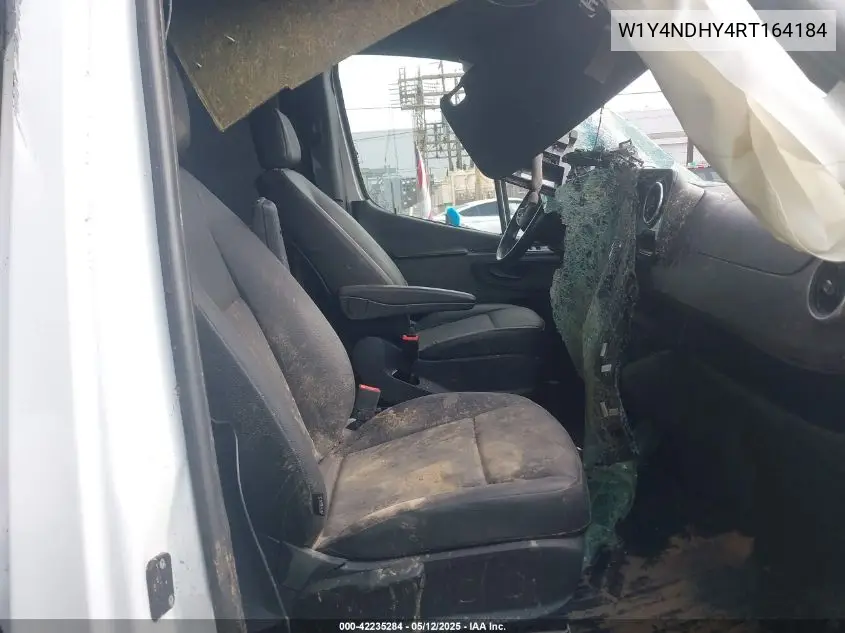 2024 Mercedes-Benz Sprinter High Roof 4-Cyl Diesel Ho VIN: W1Y4NDHY4RT164184 Lot: 42235284