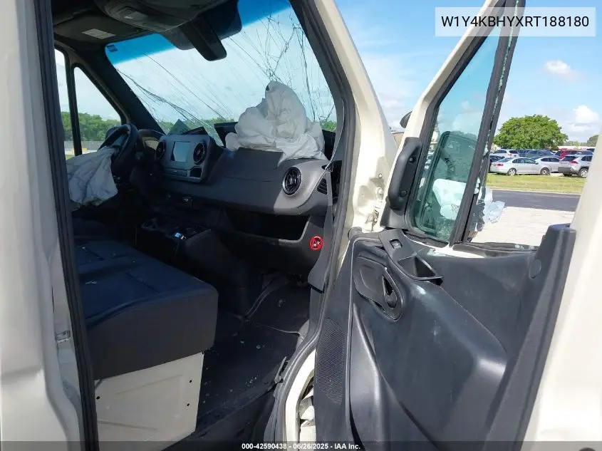 2024 Mercedes-Benz Sprinter 2500 Standard Roof 4-Cyl Diesel VIN: W1Y4KBHYXRT188180 Lot: 42590438