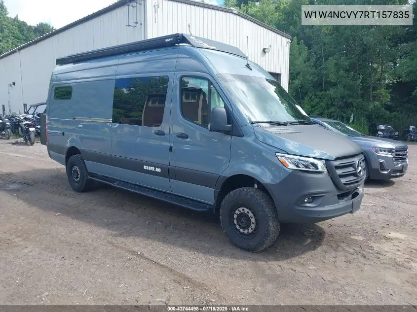 2024 Mercedes-Benz Sprinter 2500 High Roof 4-Cyl Diesel Ho/Standard Roof 4-Cyl Diesel Ho VIN: W1W4NCVY7RT157835 Lot: 42744498