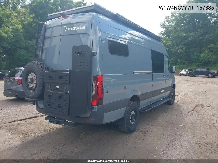 2024 Mercedes-Benz Sprinter 2500 High Roof 4-Cyl Diesel Ho/Standard Roof 4-Cyl Diesel Ho VIN: W1W4NCVY7RT157835 Lot: 42744498