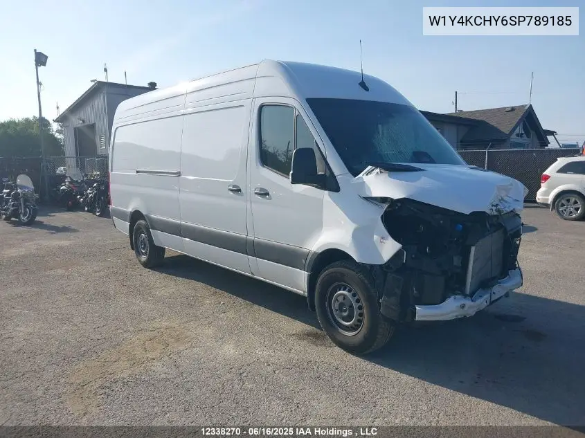 2025 Mercedes-Benz Sprinter 2500 VIN: W1Y4KCHY6SP789185 Lot: 12338270