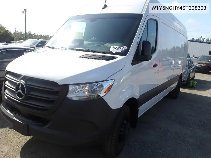 2025 Mercedes-Benz Sprinter 3500 High Roof 4-Cyl Diesel Ho VIN: W1Y5NCHY4ST208303 Lot: 42262641